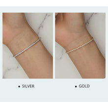 Bracelet with zircons