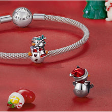 Christmas Snowman Charm