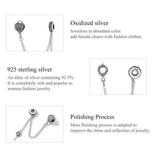 Heart Lock and Key Safety Chain