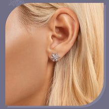 Ice Flower Stud Earrings