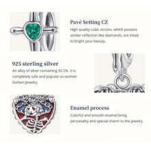 Skull Lady Rose Charm