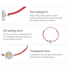 Moon Sun Couple Rope Bracelet