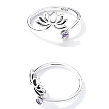 Lotus Flower Adjustable Ring
