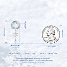 Crystal Snowflake Charm