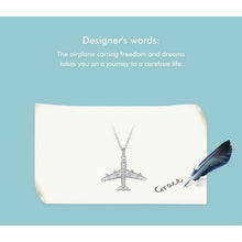 Airplane Necklace