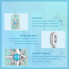 Amazonitr Star Pendant