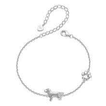 Golden Retriever Charm Bracelet