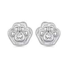 Pet Paw Stud Earrings