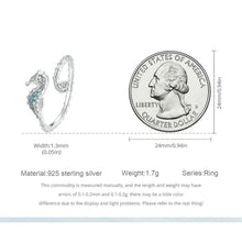 Seahorse Opening Ring