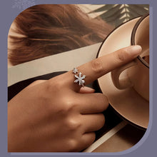 Ice Flower Open Ring