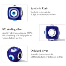 Dark Blue Demon Eye Amulet Charm Bead