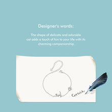 Cute Cat Charm Bracelet