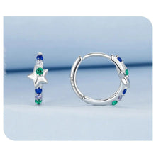 Rainbow Star Earrings