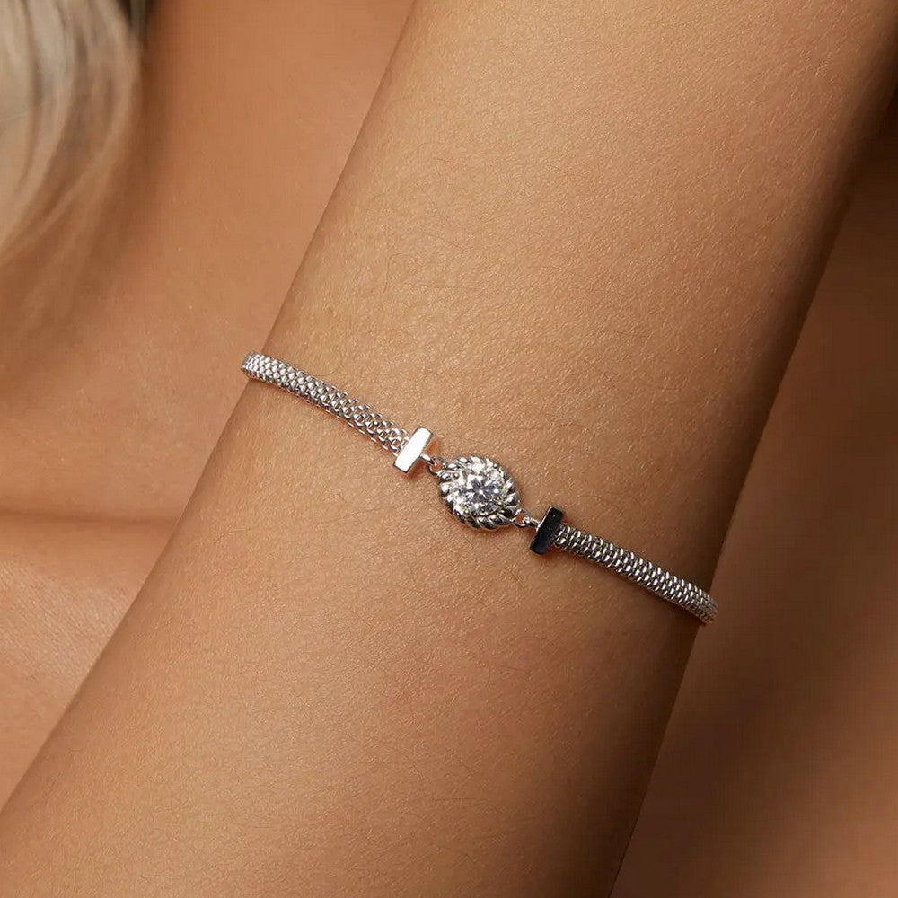 Moissanite Weaved Bracelets