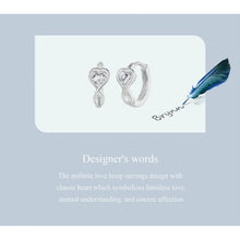 Infinite Love Hoop Earrings