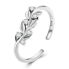Leaf Open Ring