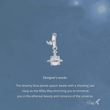 Blue Planet Spacer Bead