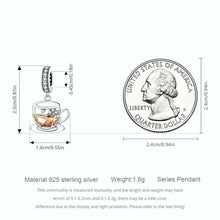 Funny Coffee Cup Charm Pendant