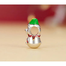 Christmas Puppy Charm Bead