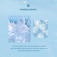 Winter Ice Flower Earrings