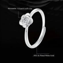 Rose Moissanite Ring