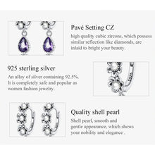 Vintage Shell Pearl Earrings