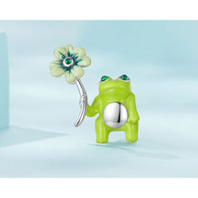 Lucky Clover Frog Beads