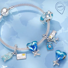 Traveling Airplane Charm