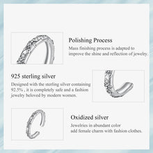 Vintage Flower Patterm Bow Ring