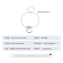 Egyptian Eye of Horus Chain Bracelet