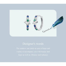 Rainbow Star Earrings