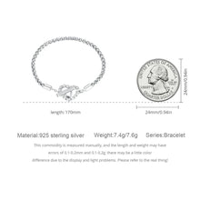 Love Heart Snake Chain Bracelet