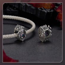 Vintage Gothic Rose Bead Charm