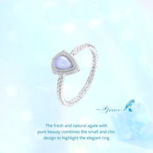 Agate Solitaire Ring