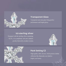 Ice Flower Stud Earrings