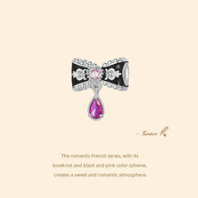 Romantic Bow Beads Charms