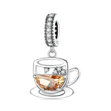 Funny Coffee Cup Charm Pendant