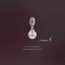 Dark Rose Pearl Pendant