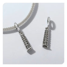 Tower of Pisa Pendant Charms