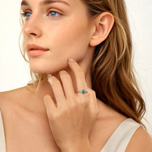 Amazonite Solitaire Ring