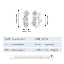 Flower Hoop Earrings