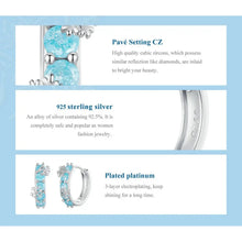 Winter Ice Flower Earrings