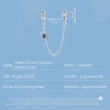 Peace and Love Safety Chain