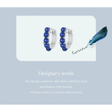 Starry Hoop Earrings