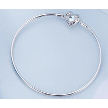 Heart Moonstone Charms Bracelet