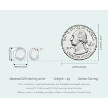 Mobius Strip Stud Earrings