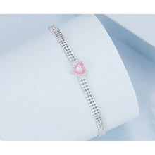 Three layer beads Chain Bracelet