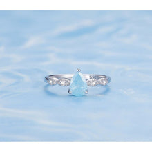 Ice Zircon Ring
