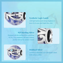 Eye Of Horus Lapis Lazuli Bead