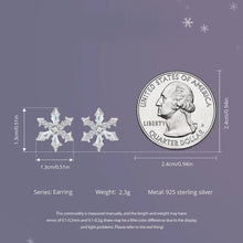 Ice Flower Stud Earrings